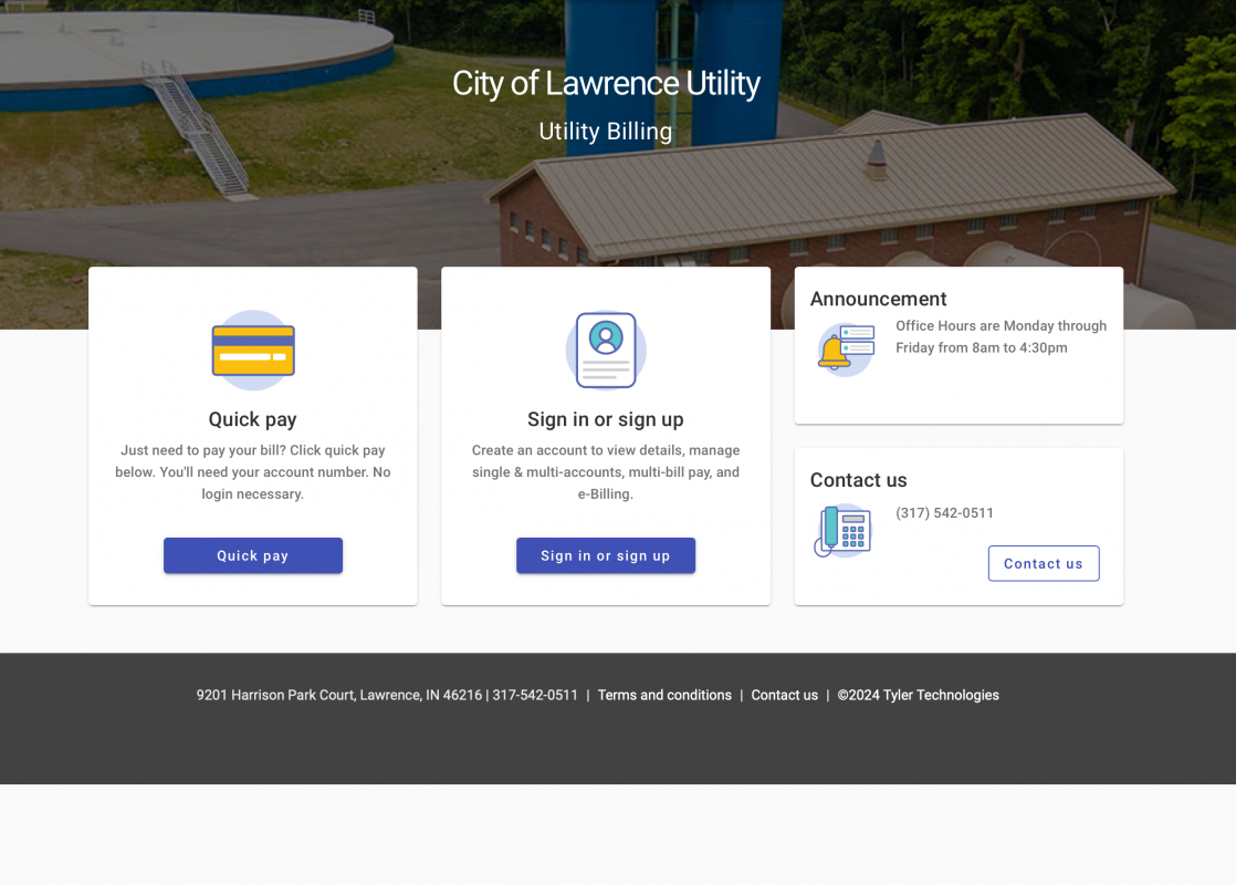 city of lawrence online bill pay